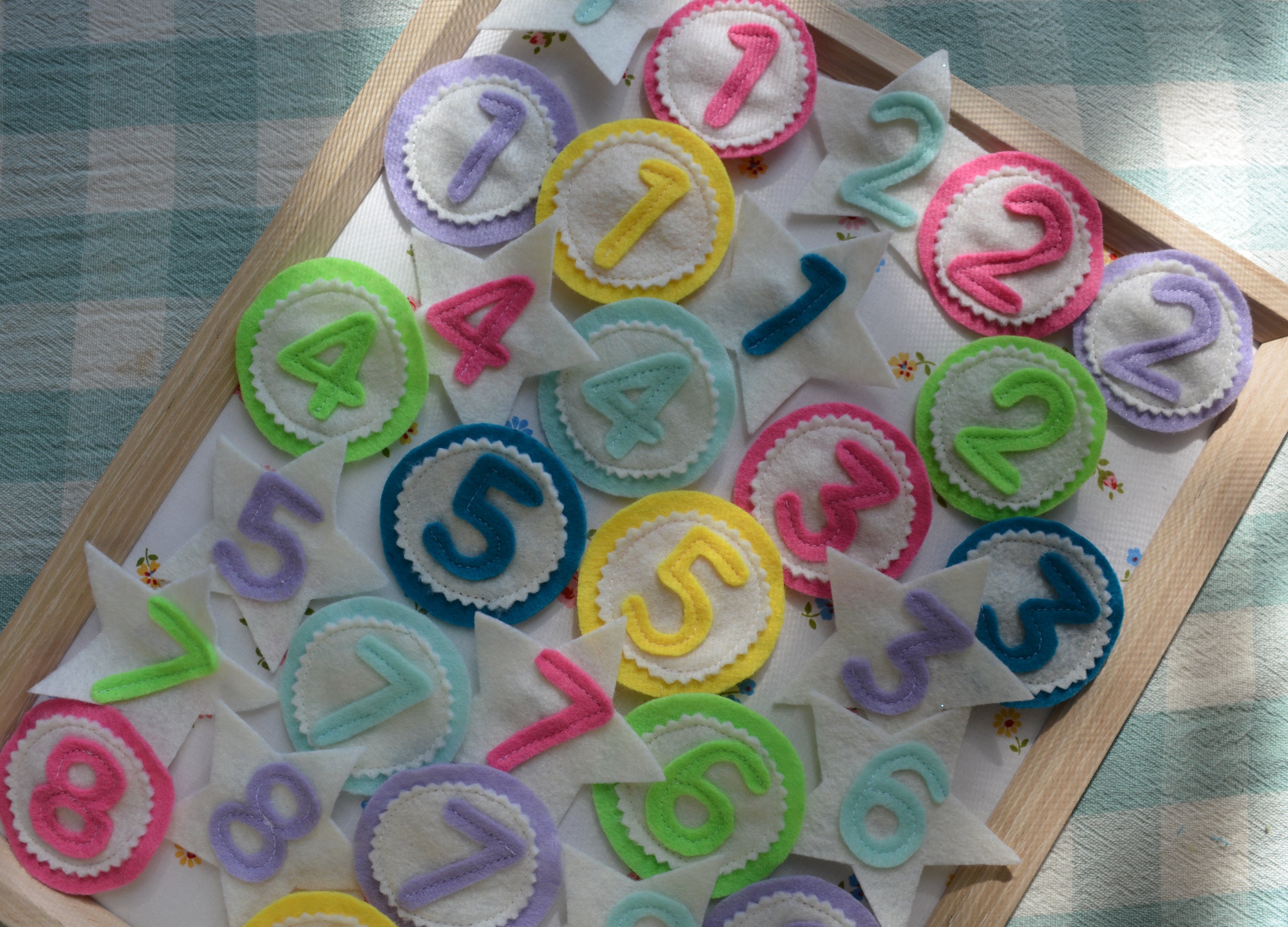 Star Number Pin