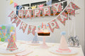 Happy Birthday Banner - Pink Floral