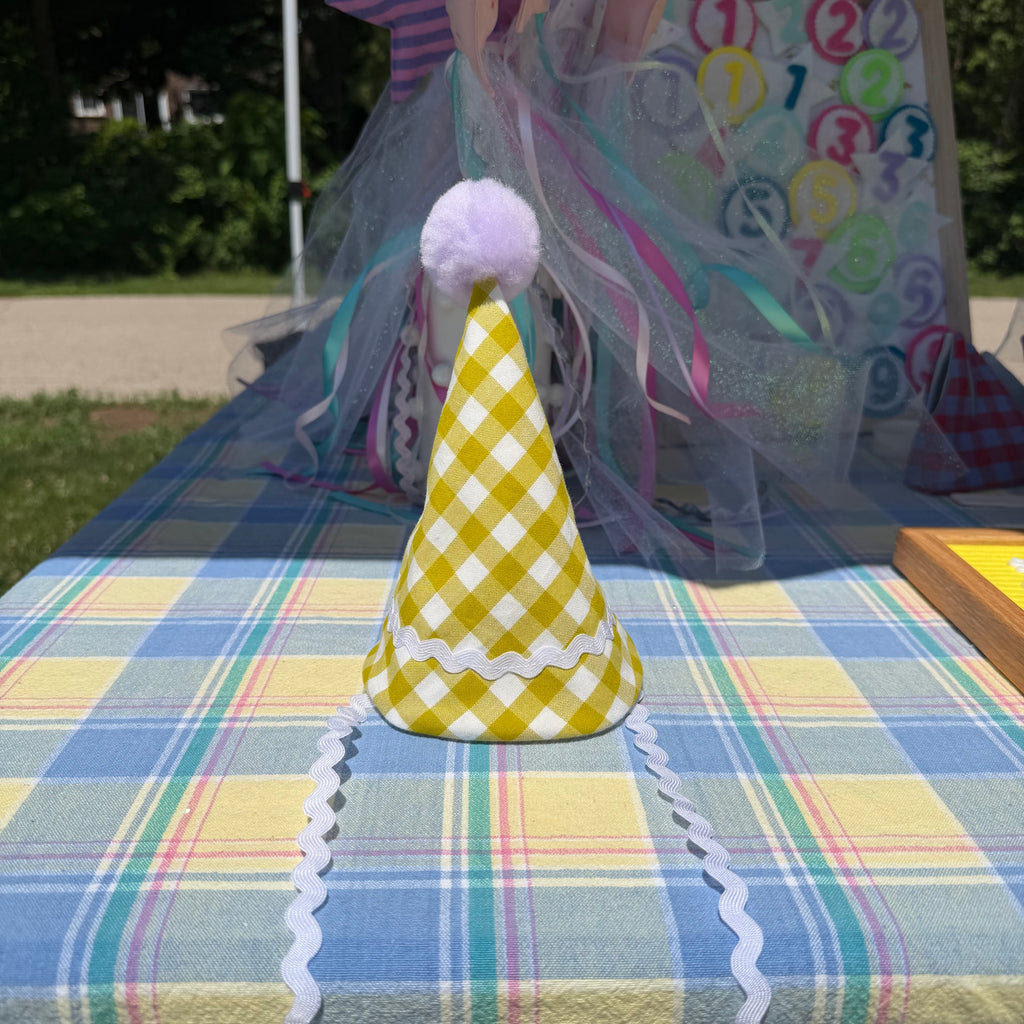 Party Hat - Gingham