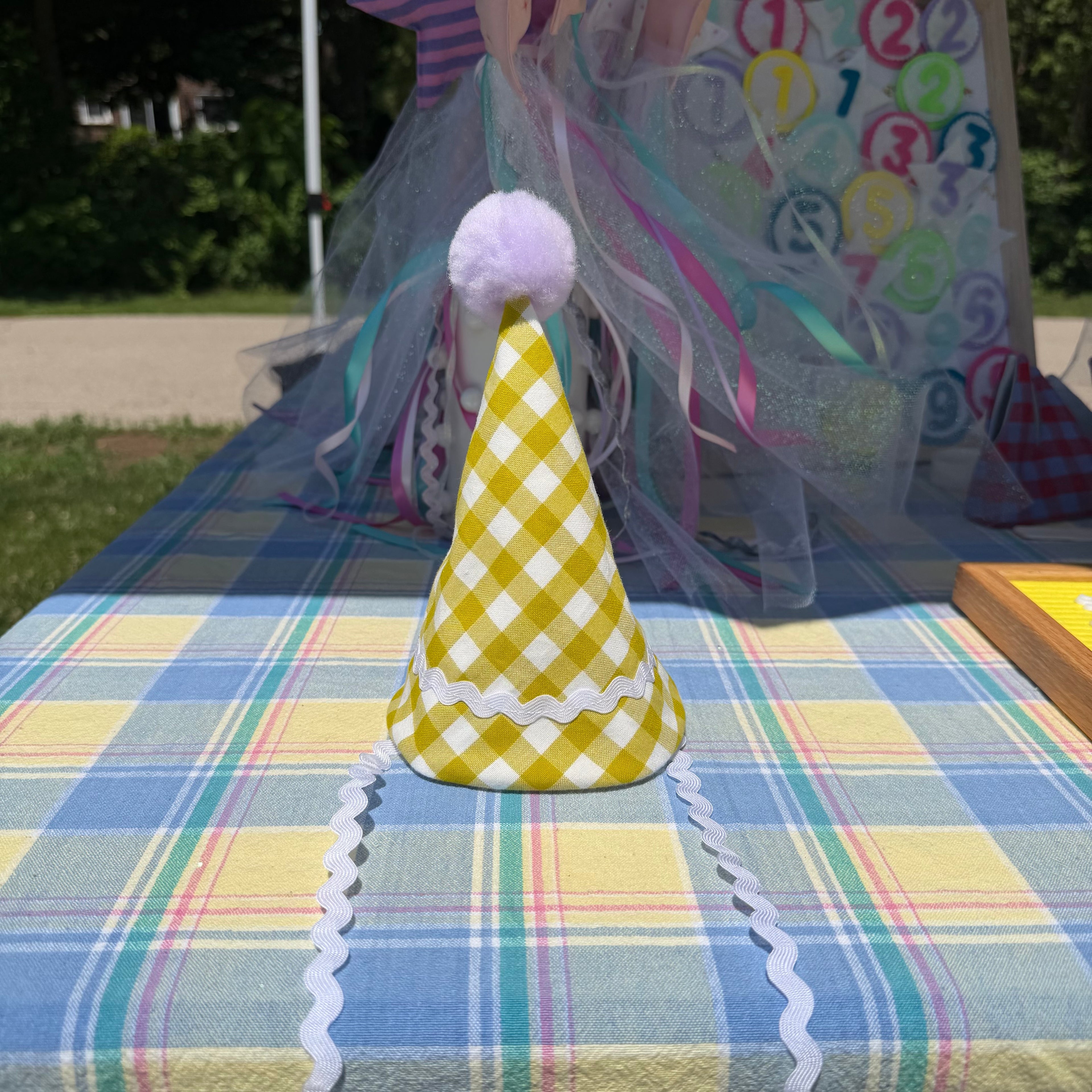 Party Hat - Gingham