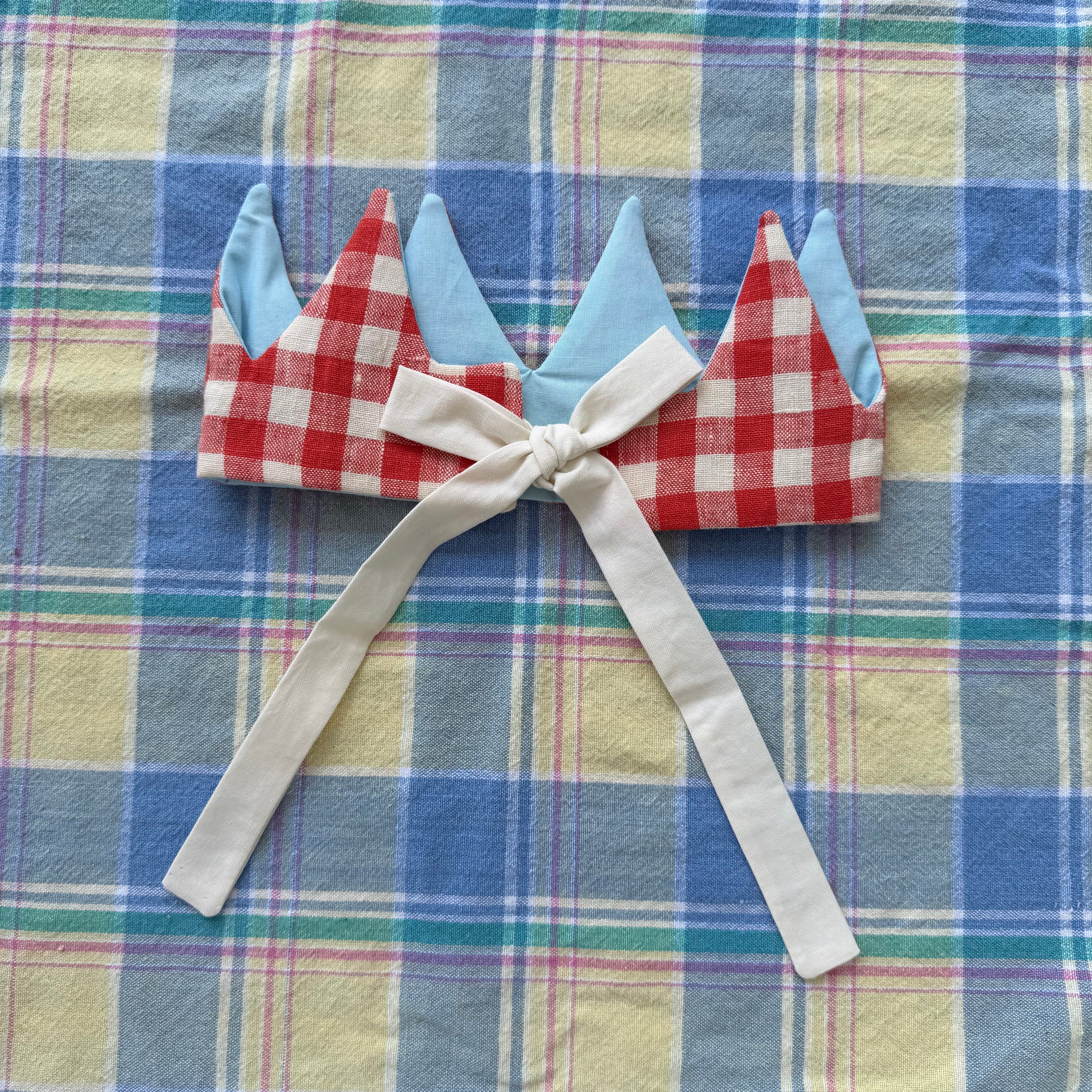 Party Crown - Picnic Gingham