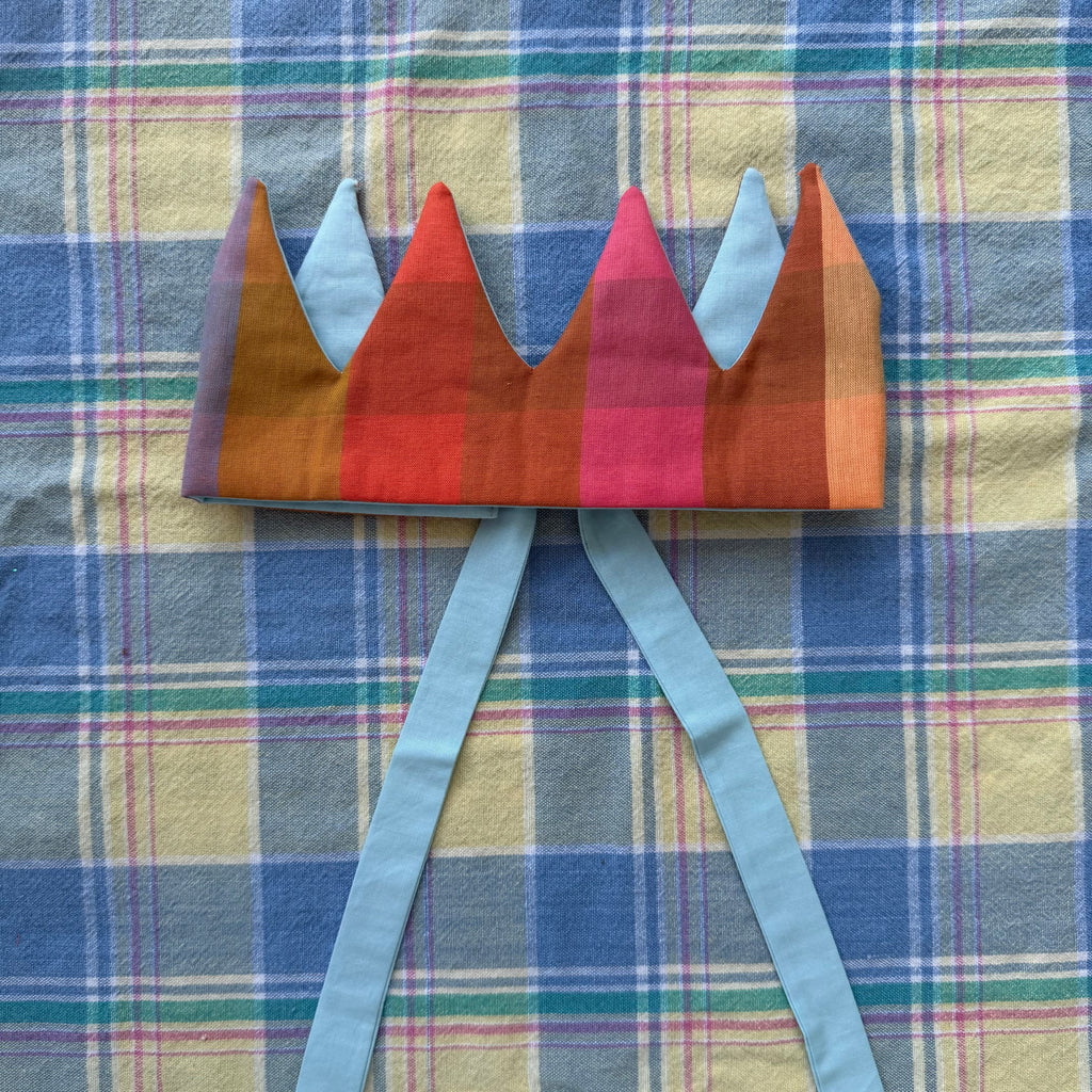 Party Crown - Big Plaid