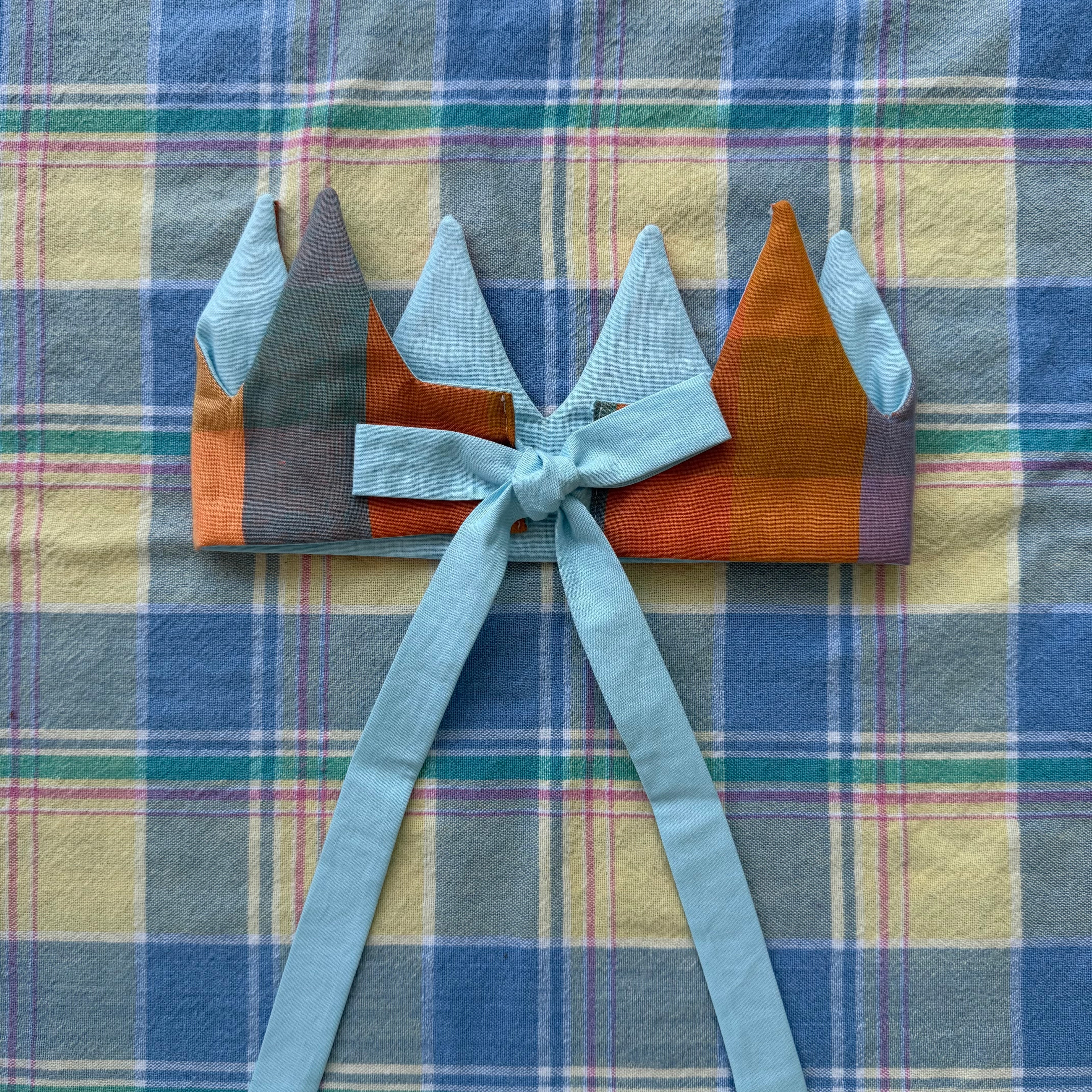 Party Crown - Big Plaid