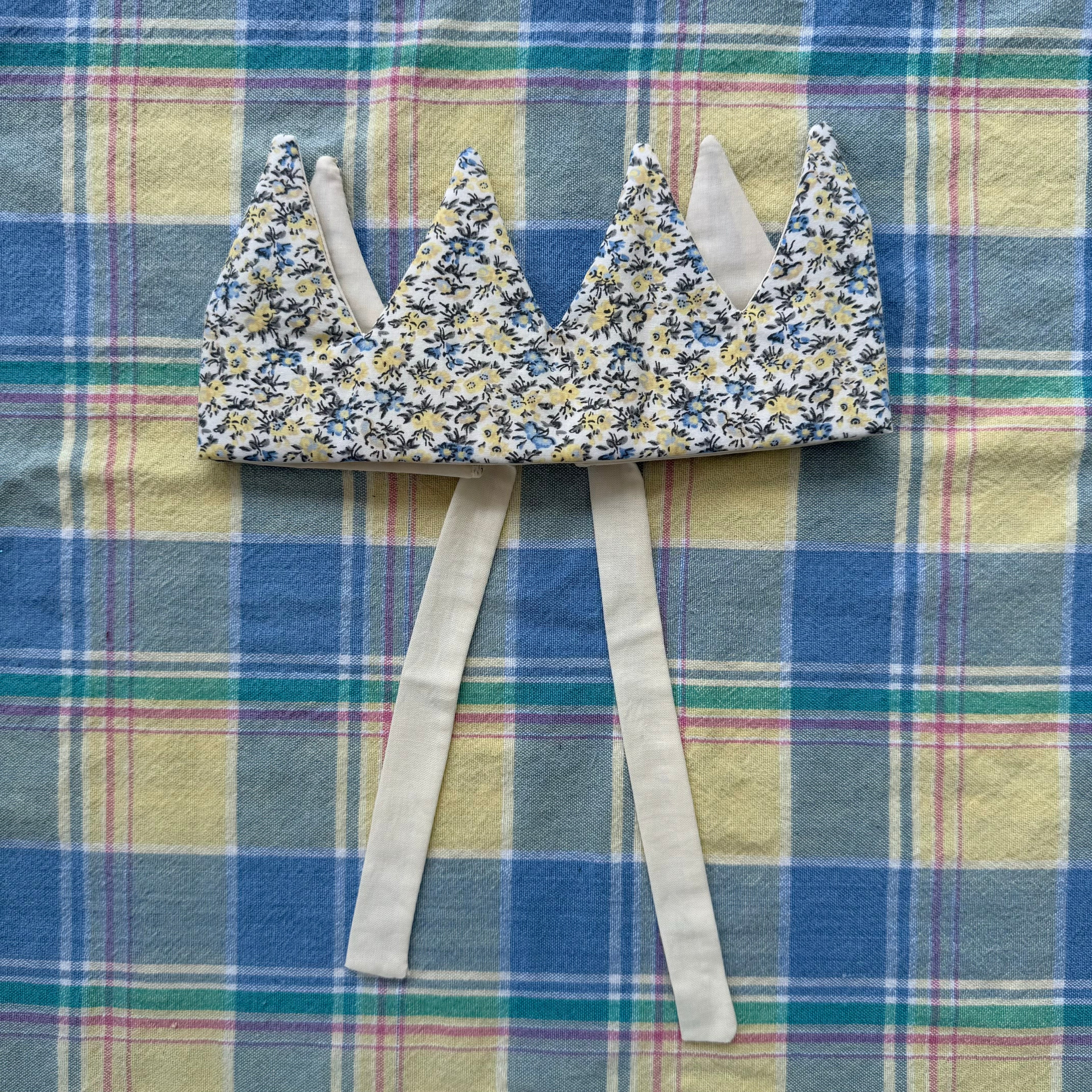 Party Crown - Yellow Floral