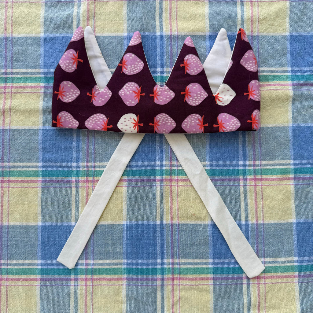Party Crown - Strawberry Patch