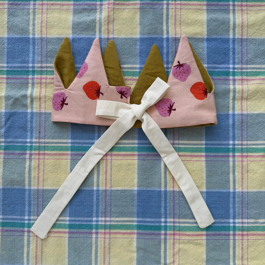 Party Crown - Strawberry Patch
