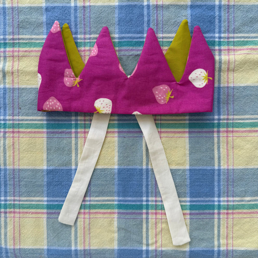 Party Crown - Strawberry Patch