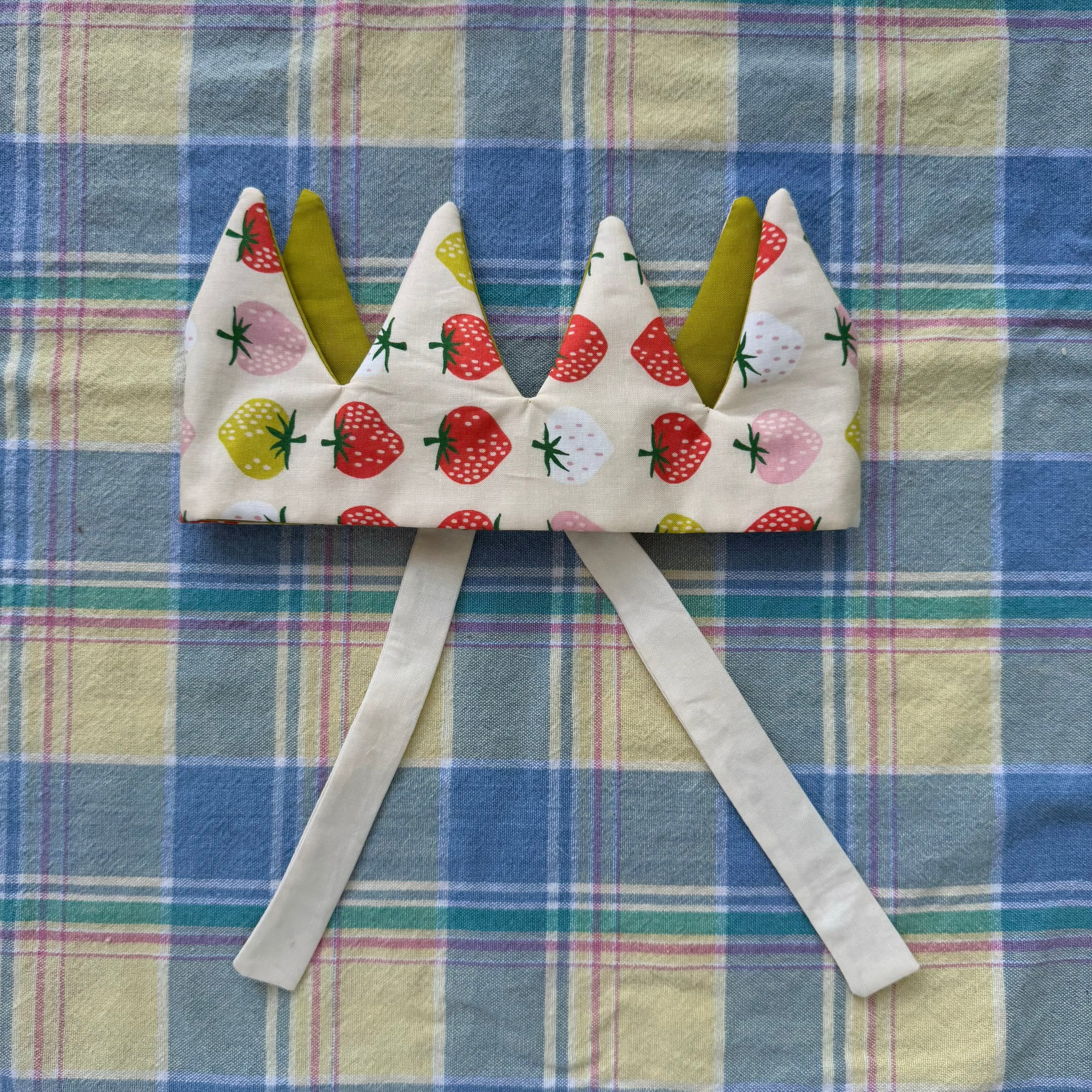 Party Crown - Strawberries & Cream